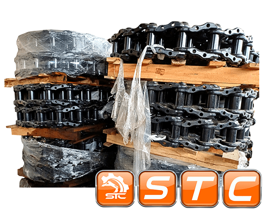 HITACHI Цепь гусеничная 49 звеньев Aftermarket QUL/HBE TRACK (9135646-HBE) для экскаваторов Hitachi ZX200, EX200-2, EX200-3, EX200-5