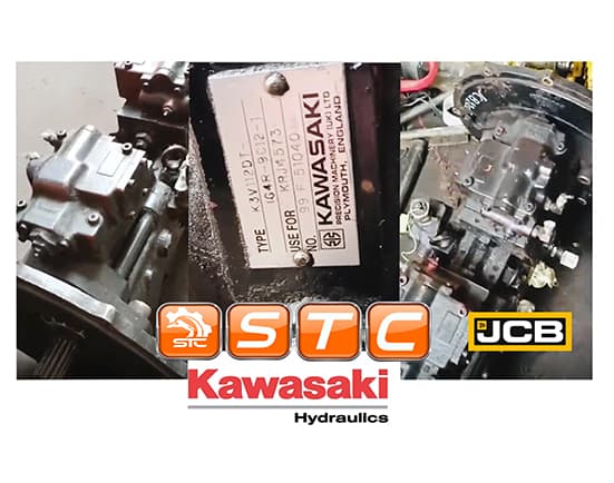 основной гидравлический насос Kawasaki K3V112 оригинал Япония б/у
