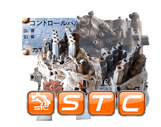 HITACHI Гидрораспределитель главный Япония Оригинал б/у для экскаваторов Hitachi EX400-3, EX400-5