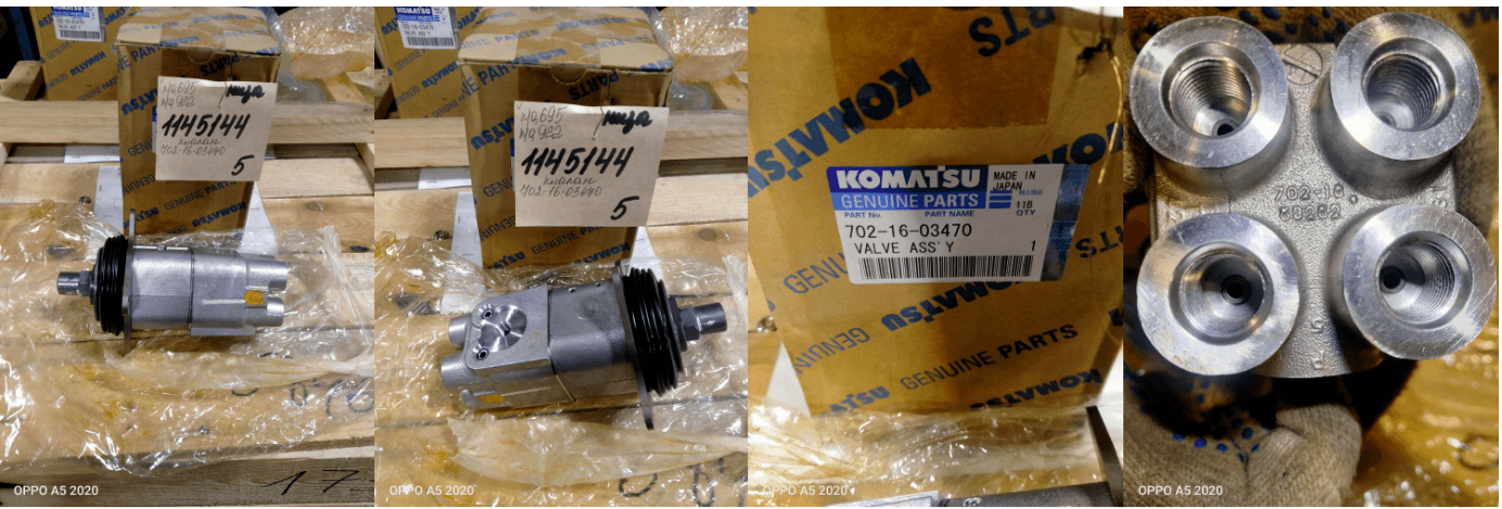 Клапан гидравлический Komatsu 702-16-03470