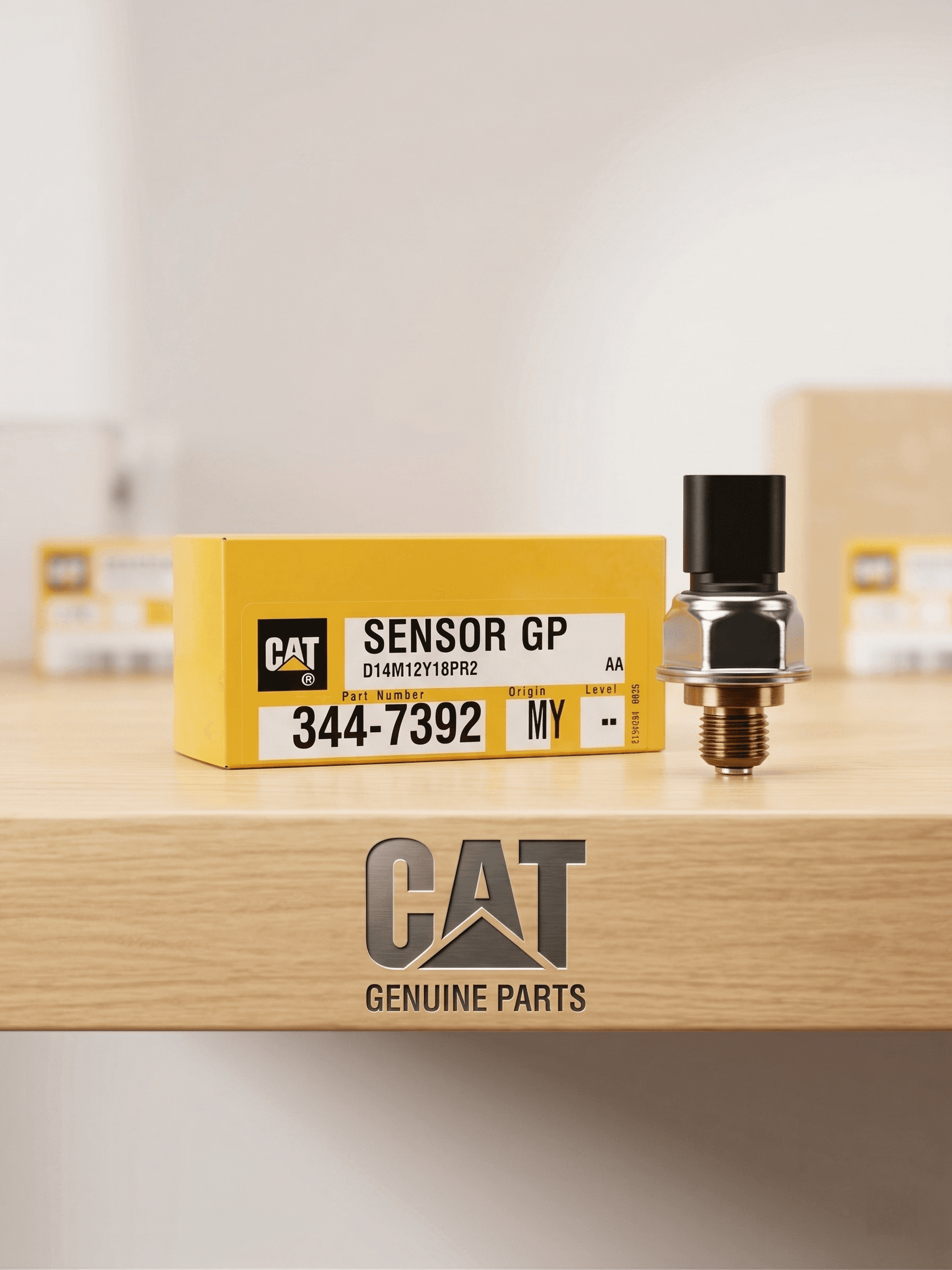 Продам новый датчик давления CAT 344-7392 для спецтехники