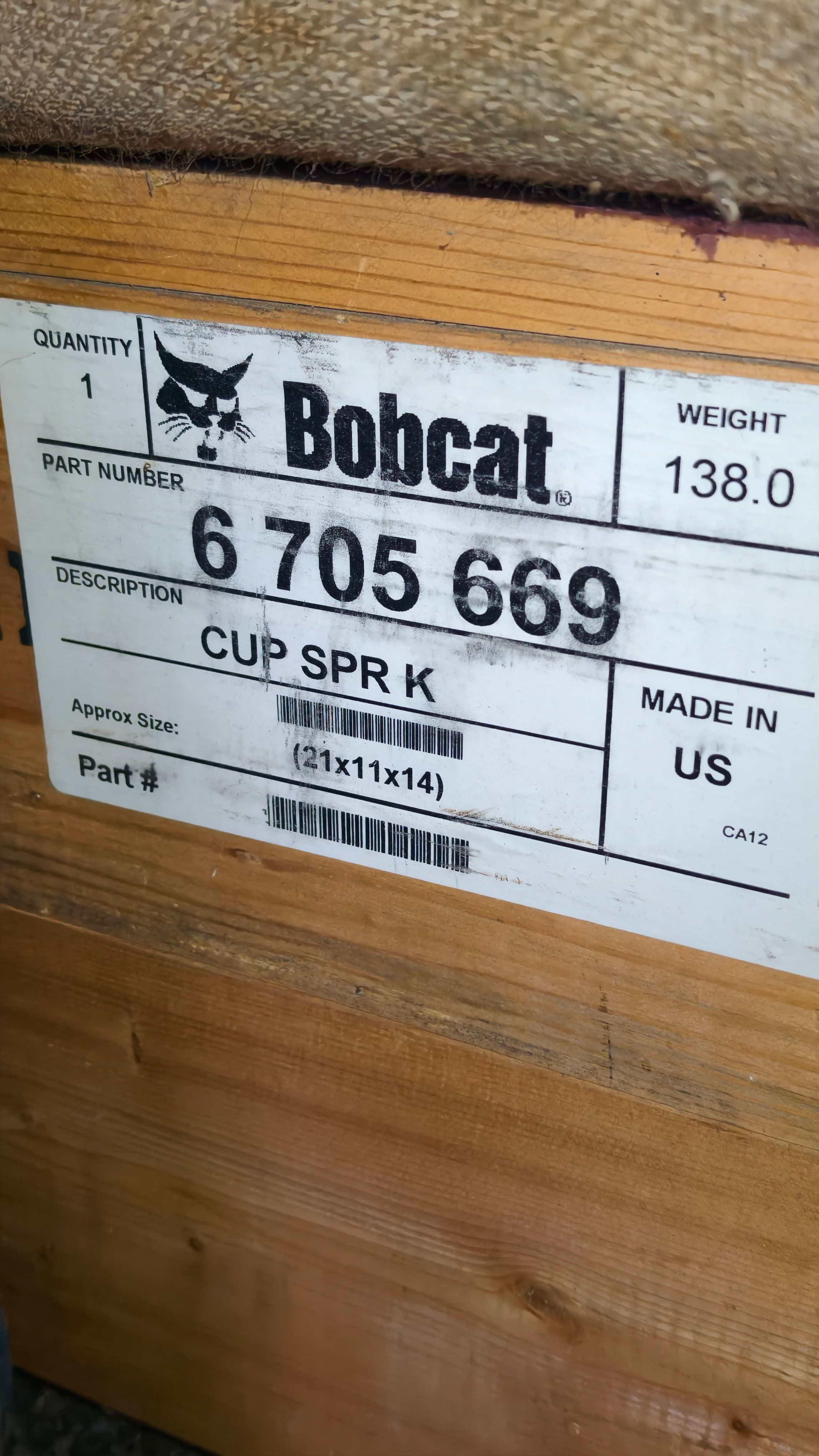 набор расширителей для траншеекопателя BOBCAT