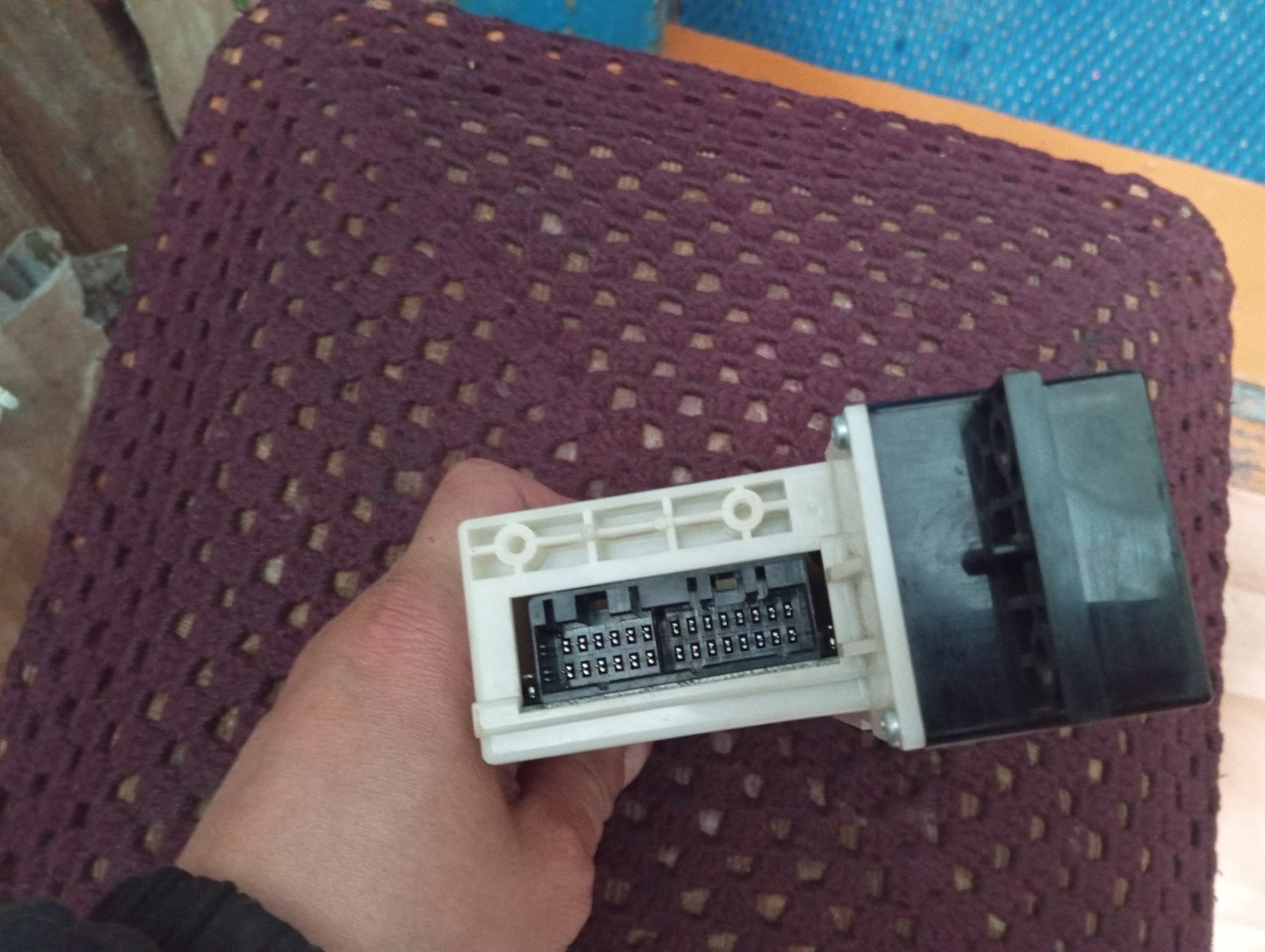 Блок климат контроля печки